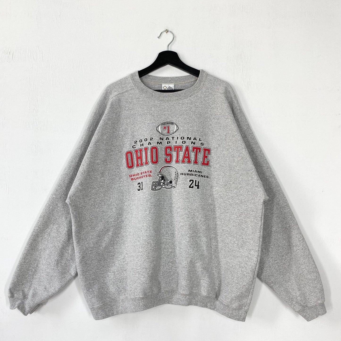 Vintage Ohio State University Sweatshirt Ohio State Crewneck Ohio State Sweater Pullover Ohio State Buckeyes Print Logo Grey XXXLarge Sweatshirt – Feel-Good Design · Top Pick For Any Outfit