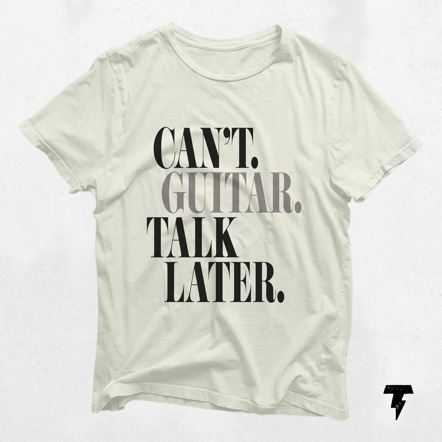 Can39t Guitar Talk Later Shirt Funny Gift for Guitar Players Musician Tee Guitarist Humor T Shirt Cool Music Lover Apparel Graphic Tee – Fan Favorite · Great Gift For Fans