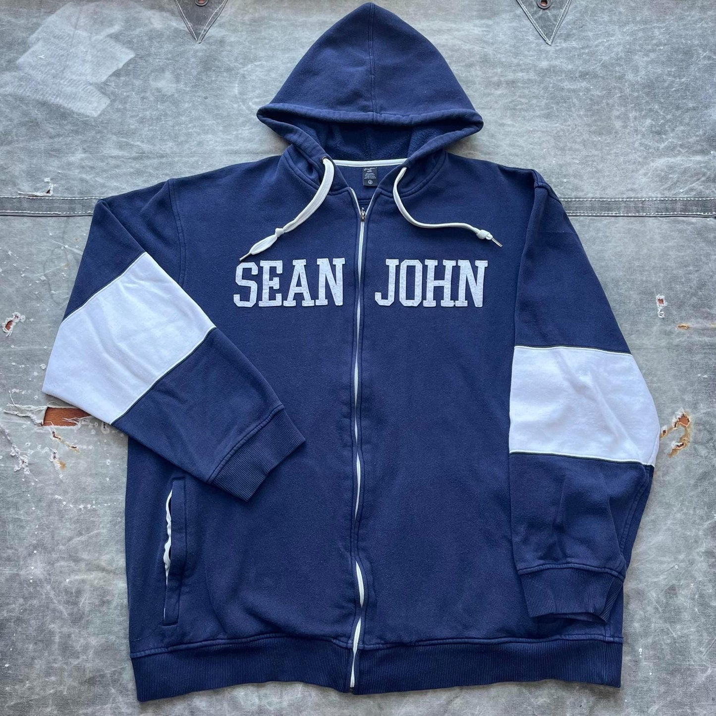 Vintage Y2K Sean John Full Zip Grunge Skater Hoodie Hoodie – Bold Style · Top Pick For Any Outfit