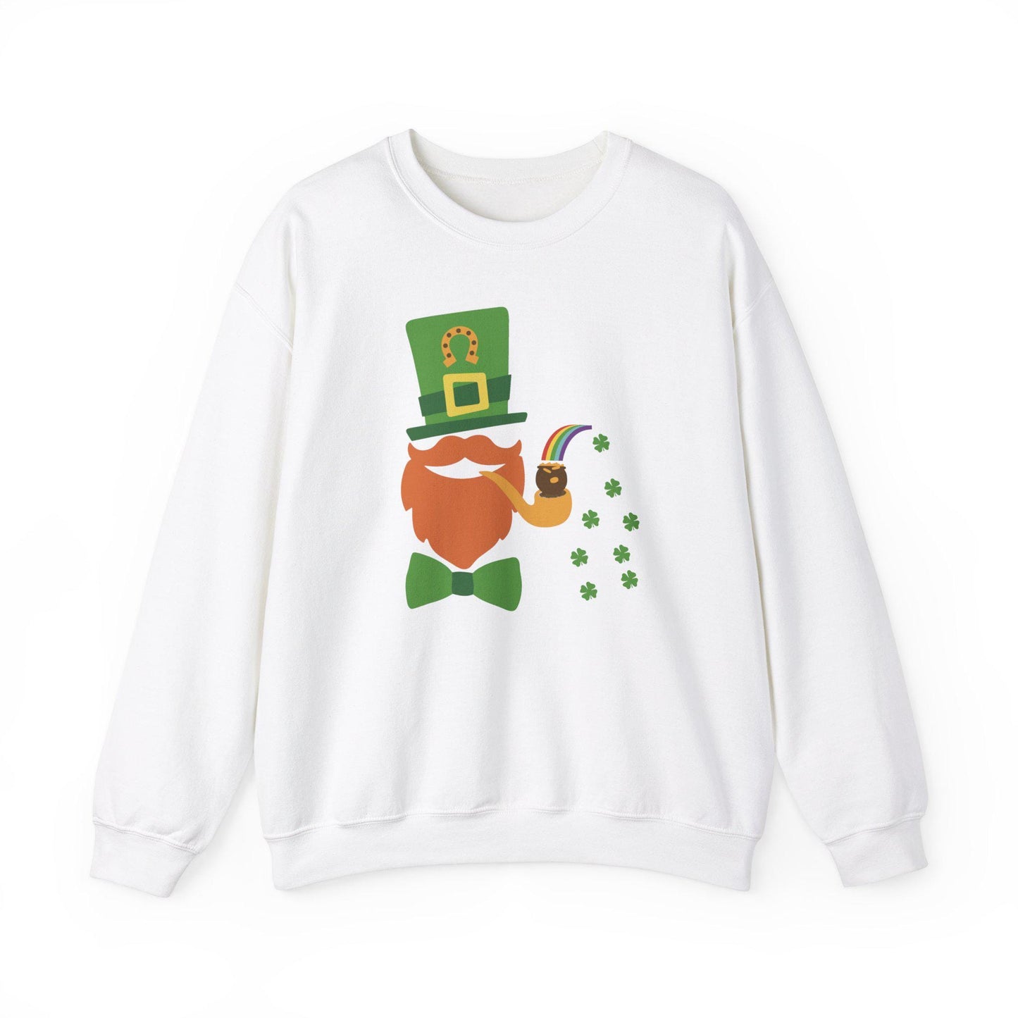 St Patrick39s Day Sweatshirt Minimalist Saint Patties Charm39s Sweater Stitched Sweater with Charms Sleeve DesignPatricks Lucky Sweatshirt Sweatshirt – Fan Favorite · Great Gift For Fans