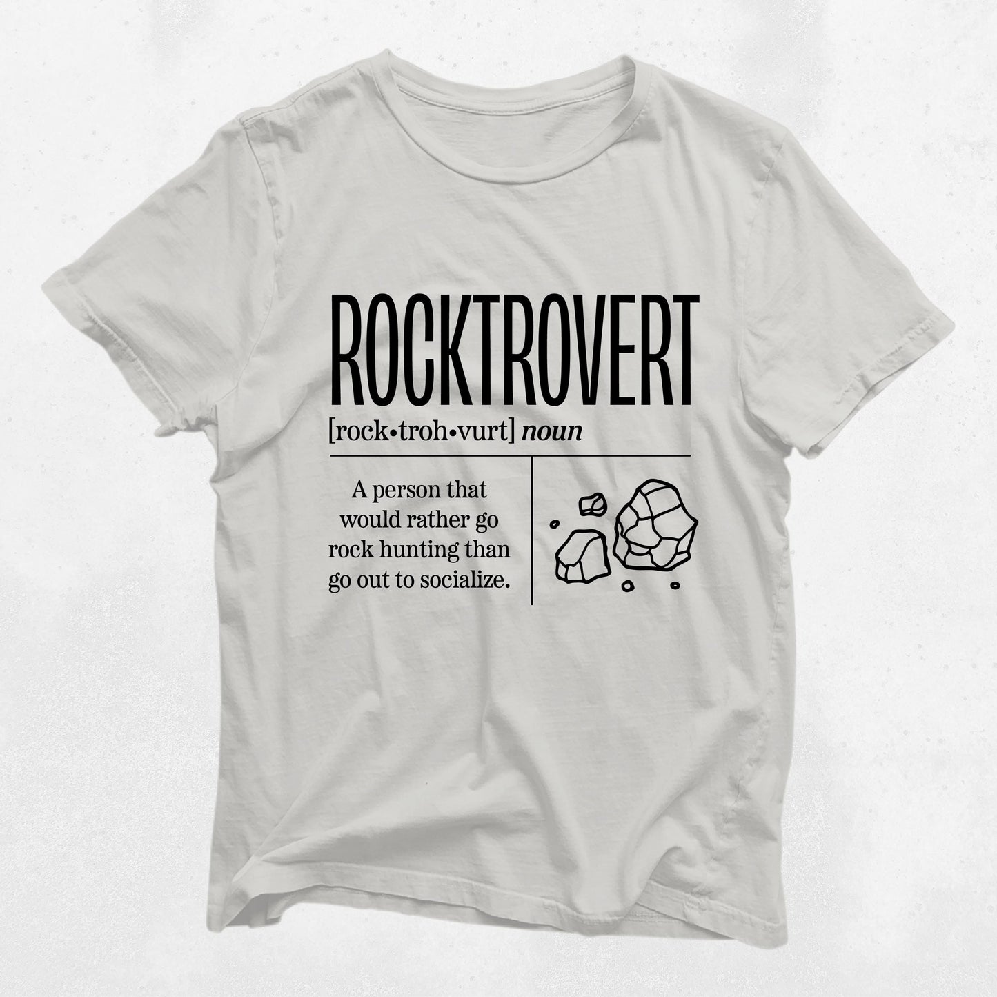 Rocktrovert Shirt Geology T Shirt Perfect Geology Gift for Students Professors Cool Geologist Apparel Graphic Tee – Feel-Good Design · High-Quality Print