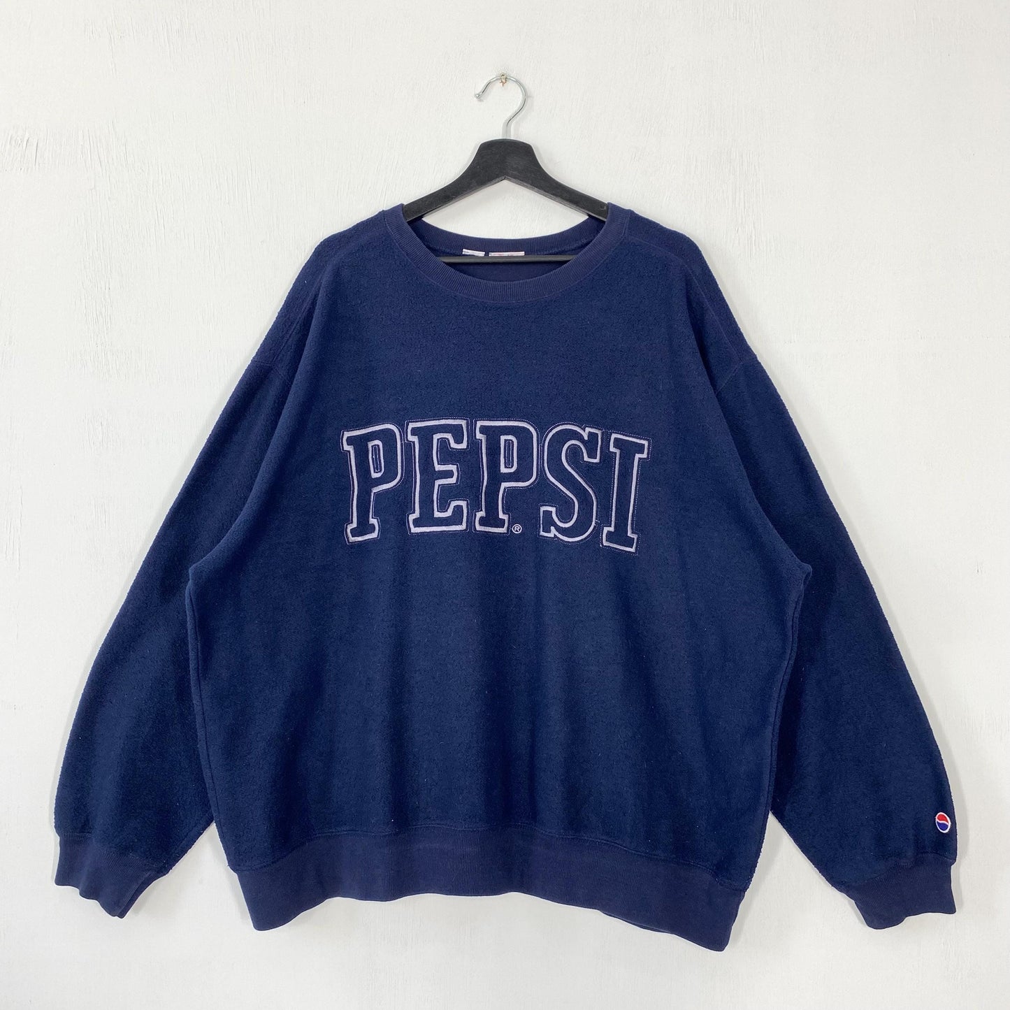 Vintage Pepsi Sweatshirt Pepsi Crewneck Pepsi Sweater Pullover Carbonated Soft Drink Pepsi Embroidered Logo Blue XXLarge Sweatshirt – Warm & Stylish · Great Gift For Fans