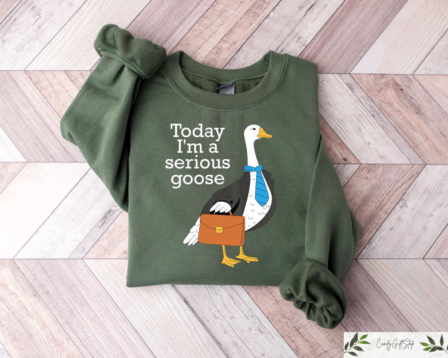 Retro Comfort Today I39m A Serious Goose Sweatshirt Silly Goose T shirt Funny Goose Shirt Sarcastic Goose Women Tee Goose Lover Gift Sweatshirt – Easygoing Wear · Must-Have Style