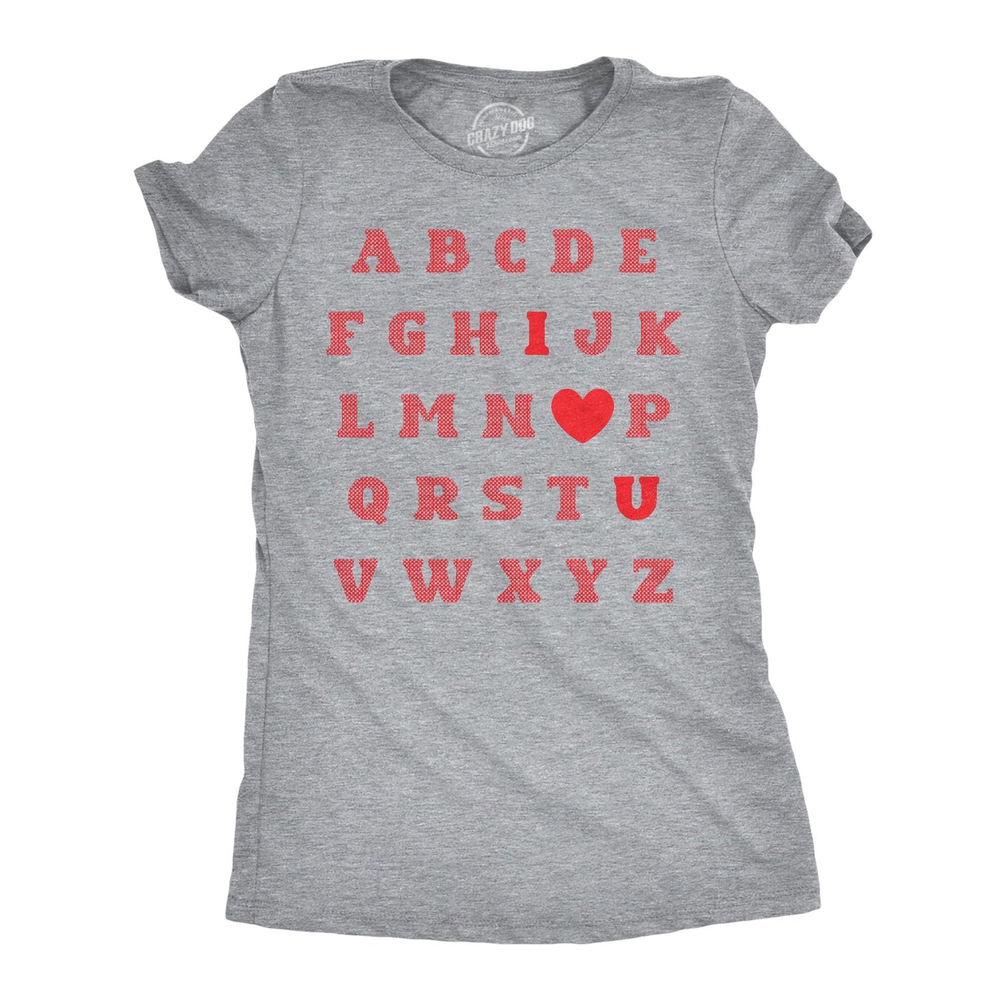 I Love You Alphabet Shirts Wife Anniversary Gift Lucky Wife Newlywed Shirt Woman Wedding Shower Shirt Bachelorette Party Valentines Graphic Tee – Bold Style · High-Quality Print