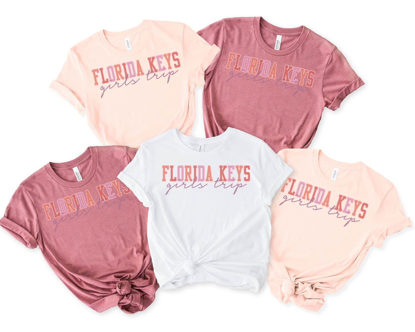 Florida Keys Shirt Girls Trip Tshirt Girls Trip Favors Vacation Girls Weekend Girls Night Out Besties Graphic Tee – Fan Favorite · Great Gift For Fans