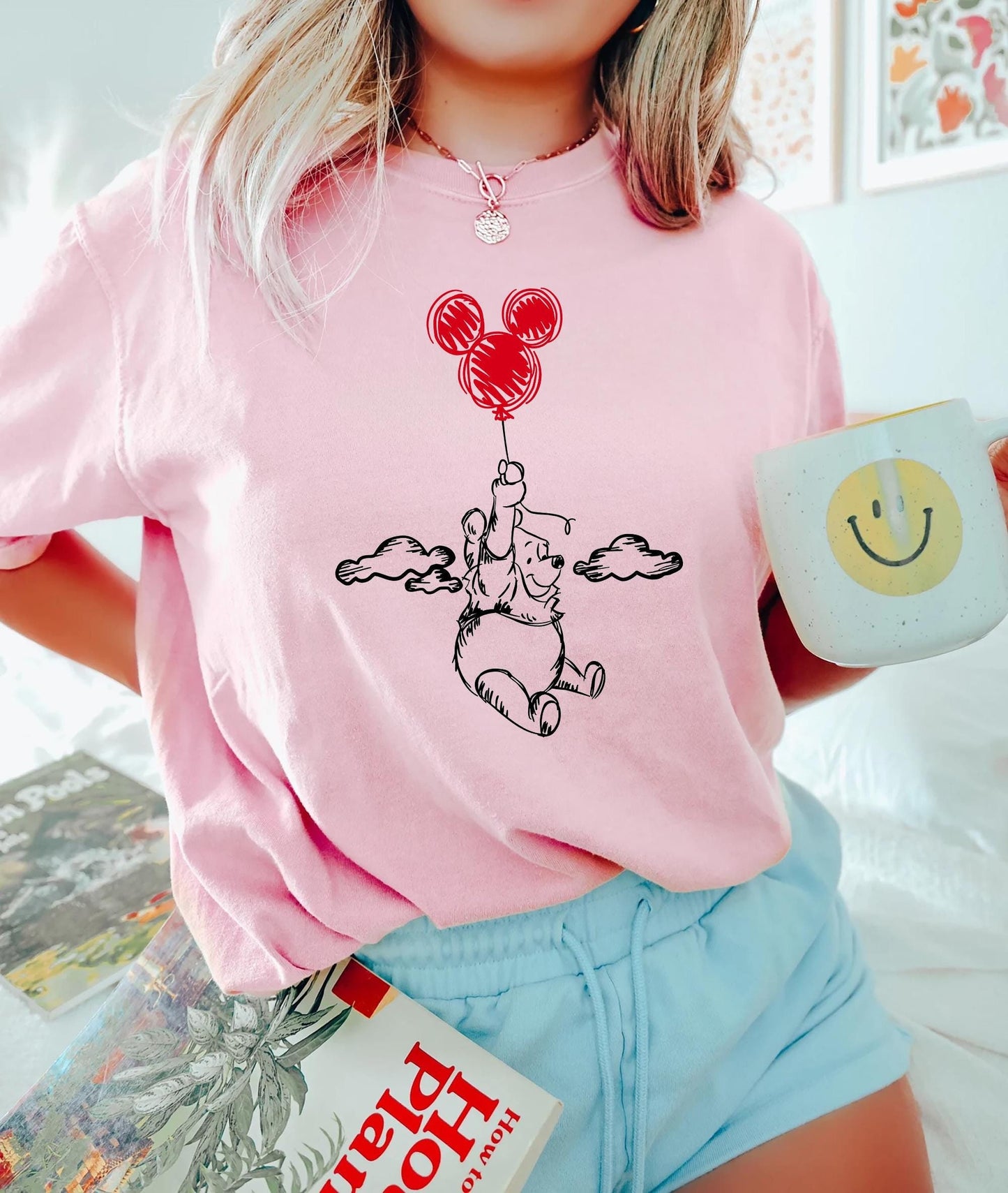 Winnie The Pooh and Friends Shirt Winnie The Pooh Shirt Pooh Balloons Shirt Disney Pooh T Shirt Cute Pooh Bear Shirt Graphic Tee – Cozy Vibes · Top Pick For Any Outfit