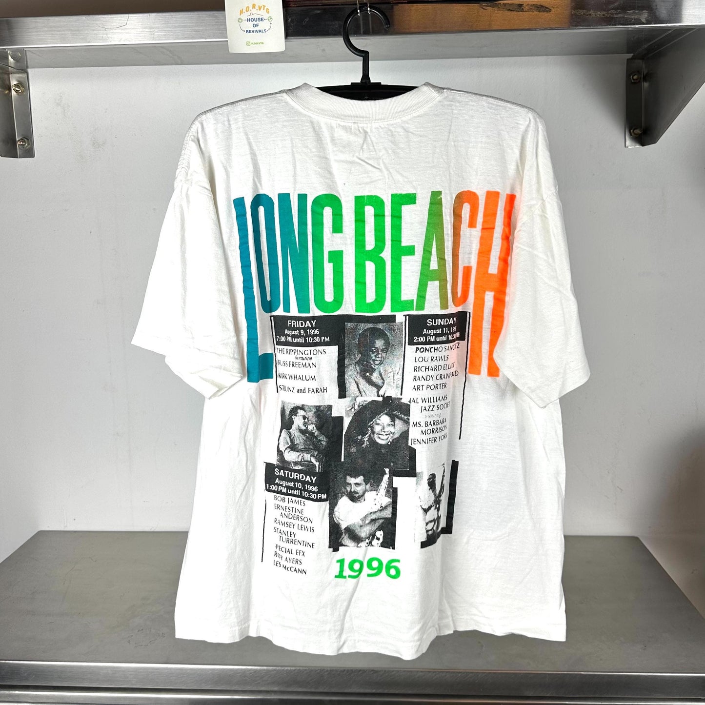 Vintage 1996 Long Beach Jazz Festival Promo XL single stitch T shirt Vintage Music Tshirt Vintage Jazz Tshirt Jazz Music Tshirt Graphic Tee – Premium Graphic · Perfect For Daily Wear