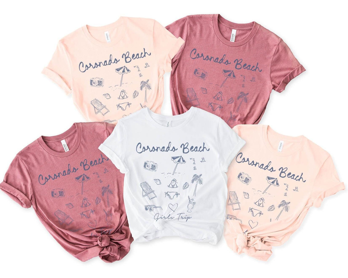Coronado Beach Shirts Girls Trip Tshirt Girls Trip Favors Matching Vacation Tee Girls Weekend Group Girls Night Out Besties Graphic Tee – Easygoing Wear · Trending Graphic Apparel