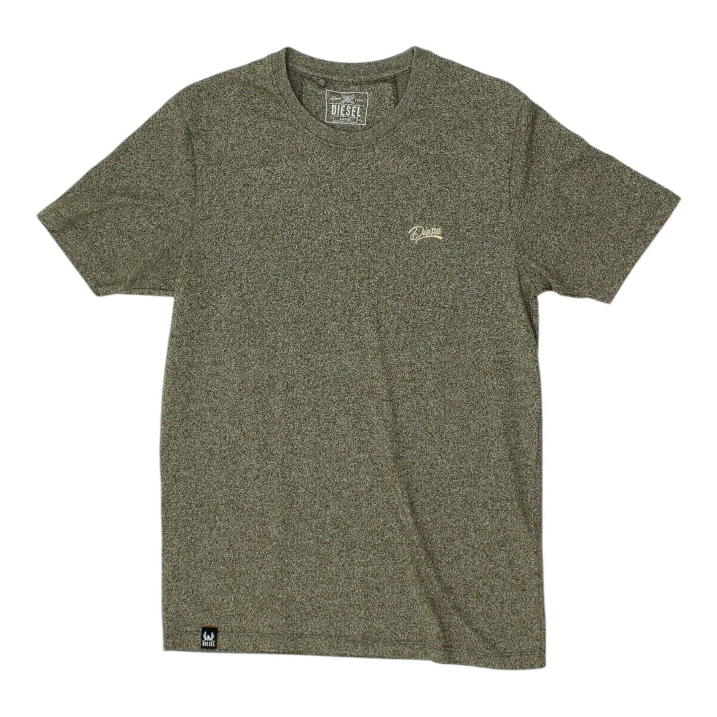 Diesel Mens Green Crew Neck Logo Tshirt Vintage Casual Designer Tee Shirt VTG Graphic Tee – Everyday Comfort · Top Pick For Any Outfit