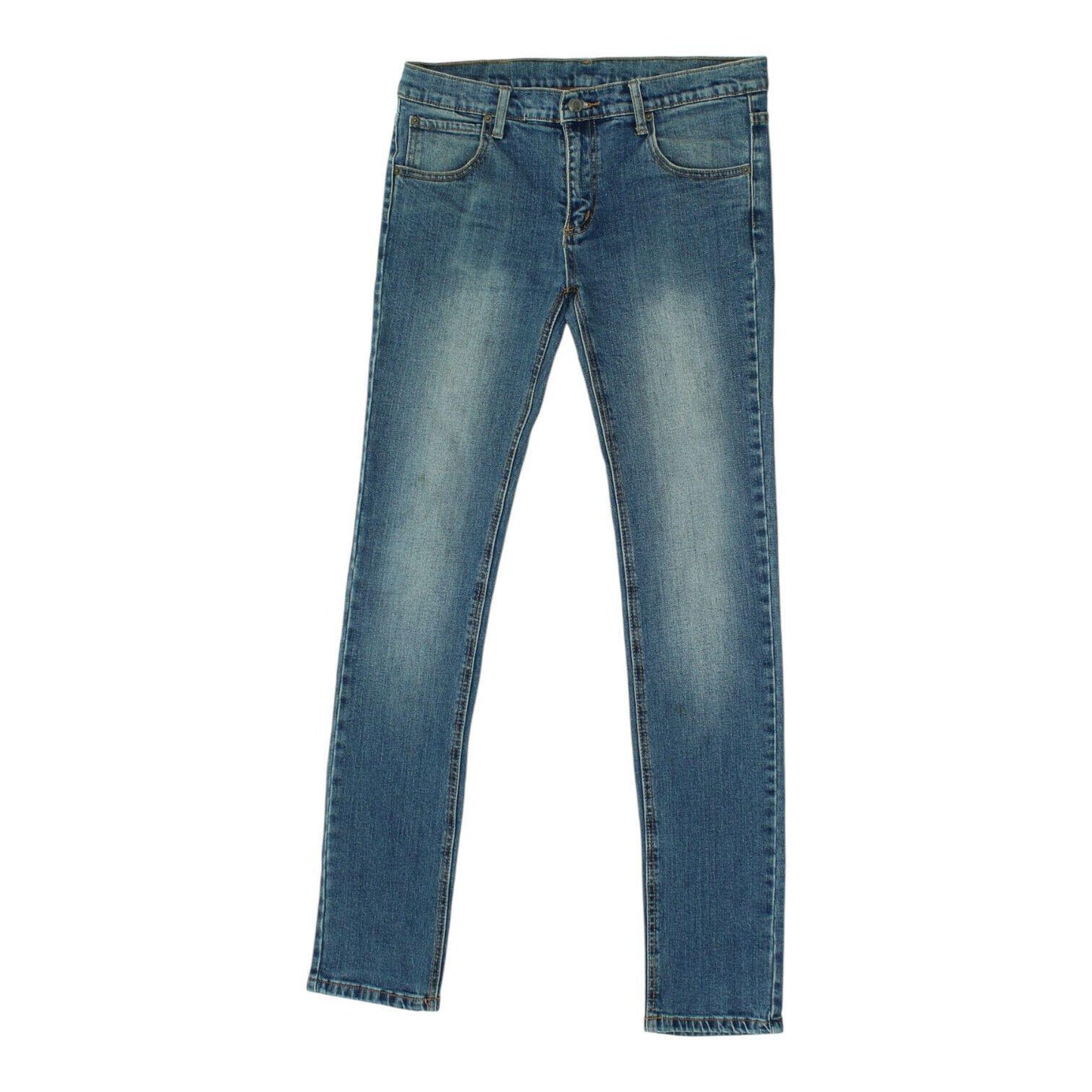 Vintage Mens Blue Slim Leg Jeans High End Luxury Denim VTG Graphic Tee – Fan Favorite · Trending Graphic Apparel