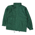 Spalding Mens Green Jacket Vintage Nylon Casual Basketball Sports Designer Graphic Tee – Bold Style · Perfect For Daily Wear