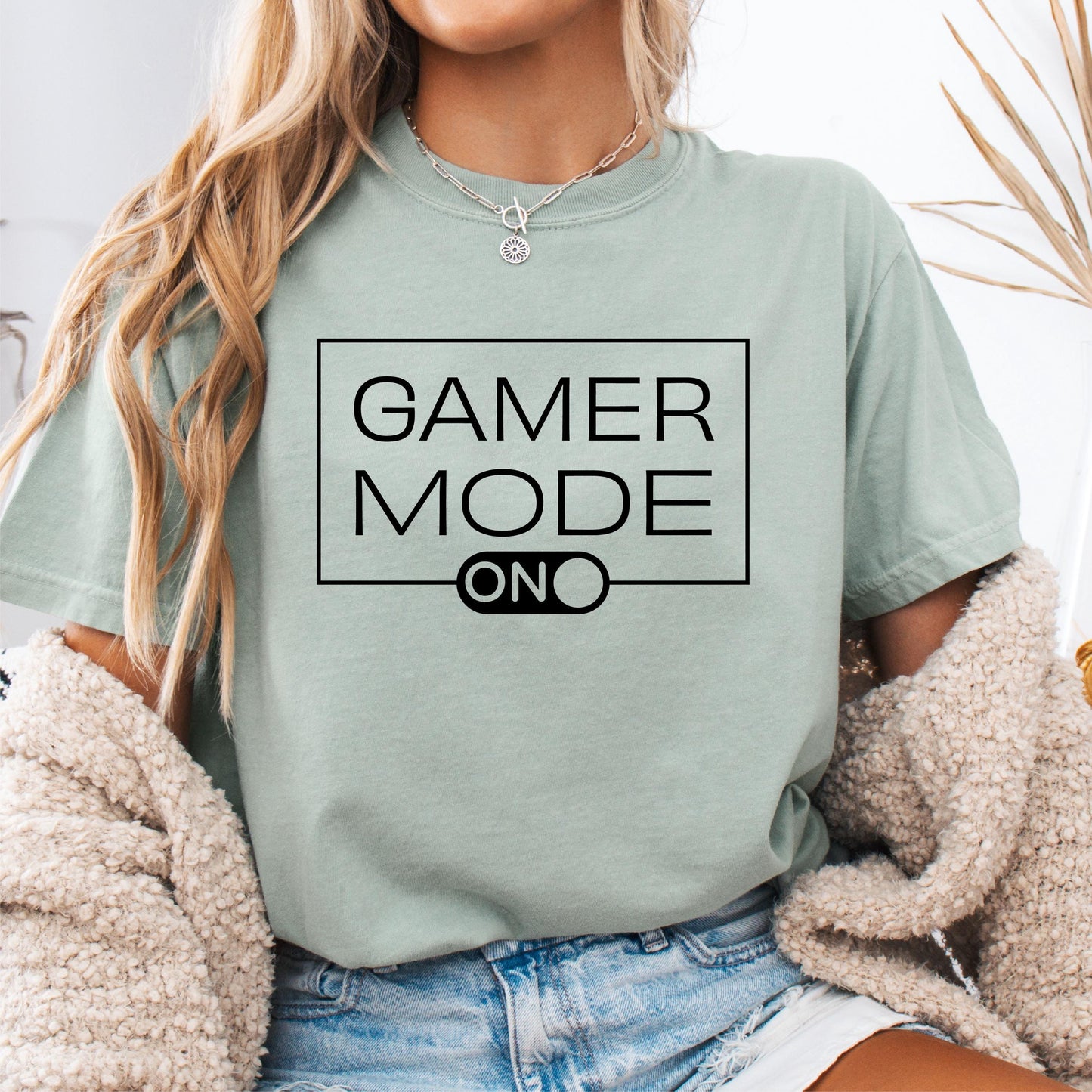 Gamer Mode One Shirt Funny Gift for Video Game Lovers Cool Gaming Tee Perfect for Gamers Birthdays Graphic Tee – Soft Feel · Perfect For Daily Wear