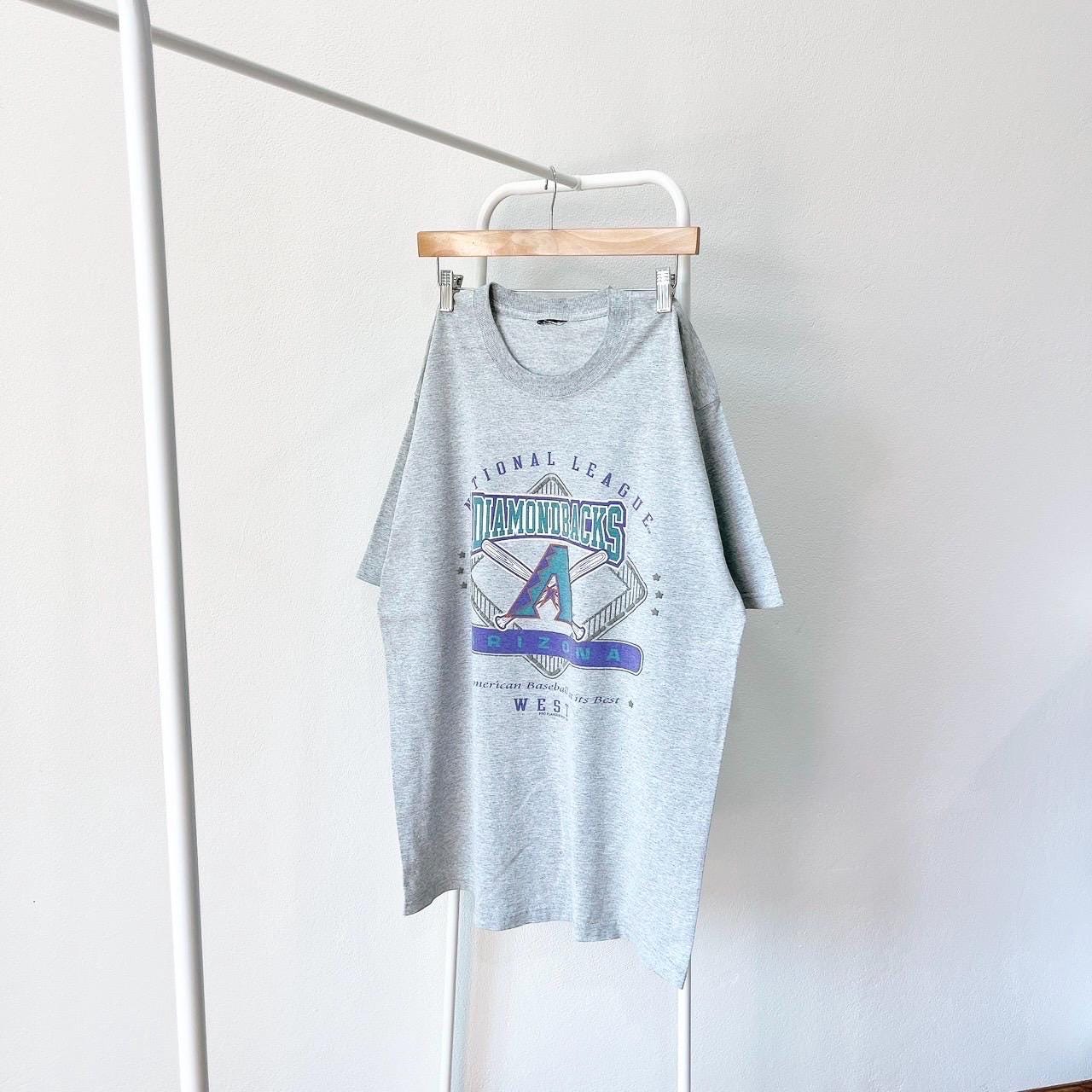 Vintage 90s Arizona Diamondbacks football gray t sihirt L Graphic Tee – Warm & Stylish · Perfect For Daily Wear