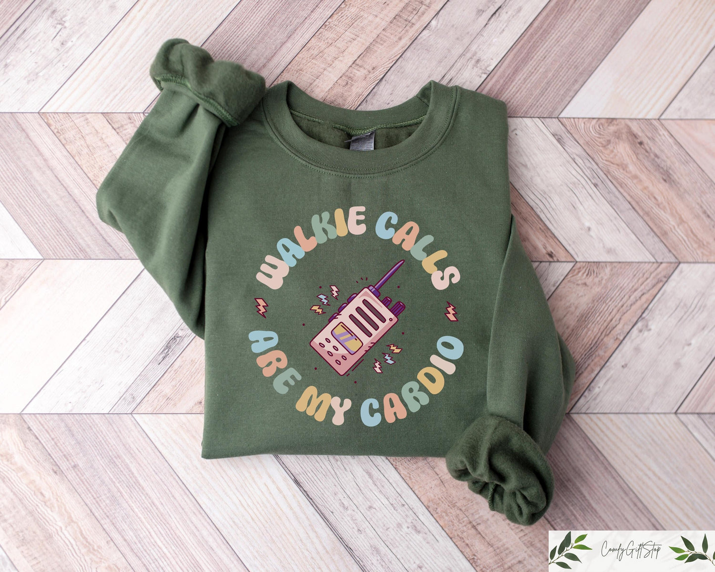 Walkie Calls Are My Cardio Sweatshirt Special Education Teacher T shirt Behavior Therapist Shirt Psychologist Gift School Psych Tee Sweatshirt – Feel-Good Design · Must-Have Style