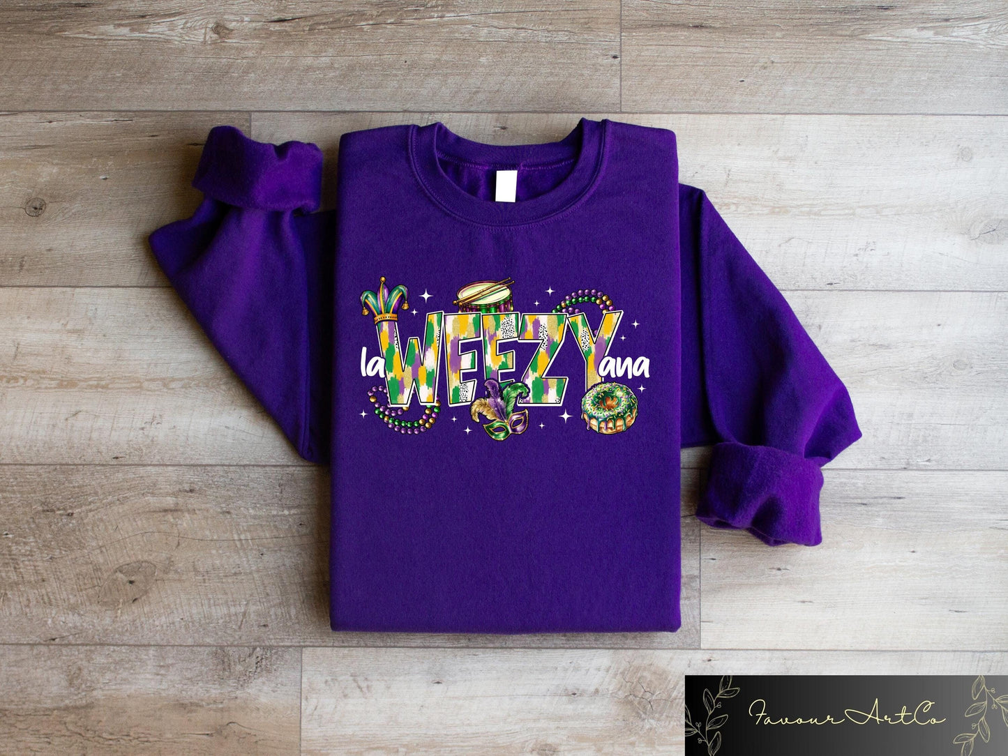 La Weezy Ana Sweatshirt Mardi Gras T shirt Mardi Gras Shirt Louisiana Mardi Grass Apparel Funny Mardi Gras Gift Fleur De Lis Tee Sweatshirt – Bold Style · Top Pick For Any Outfit