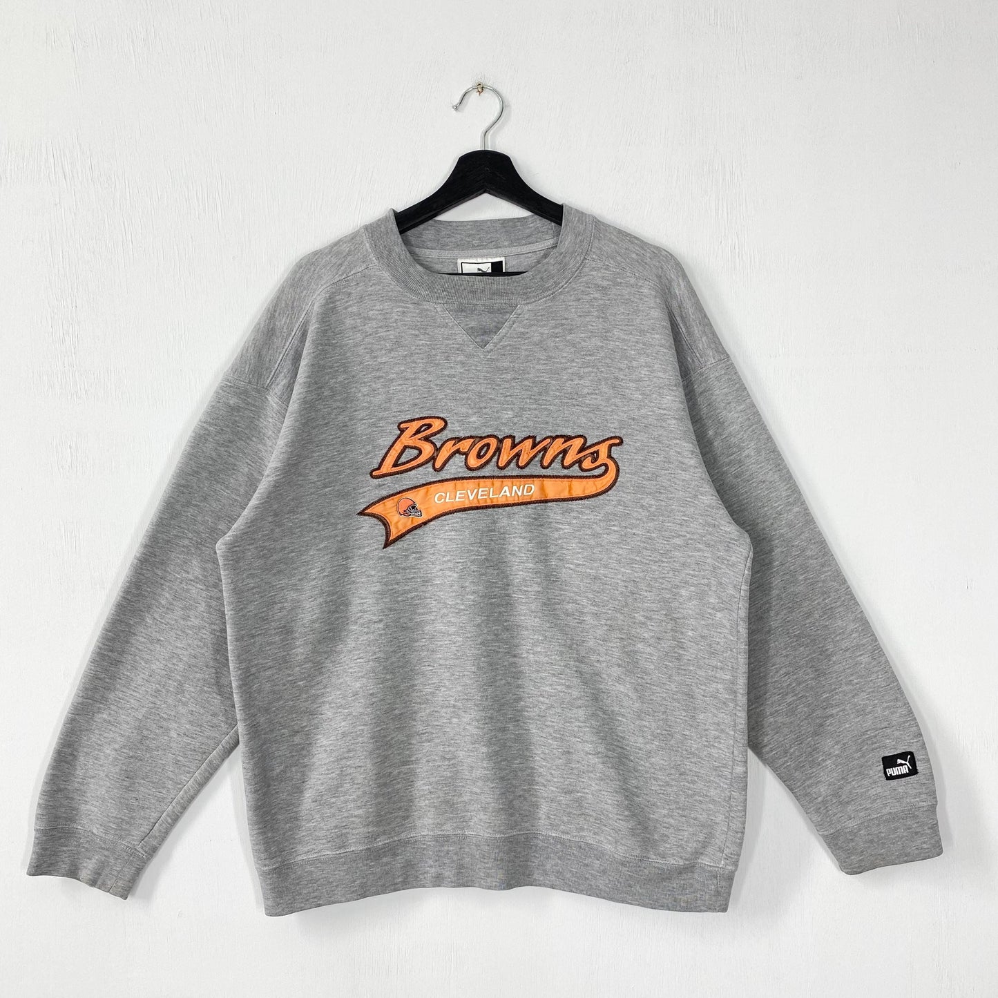 Vintage 90s Cleveland Browns Sweatshirt Cleveland Browns Crewneck Browns Sweater Sportswear NFL Cleveland Browns Embroidered Logo Medium Sweatshirt – Cozy Vibes · Great Gift For Fans