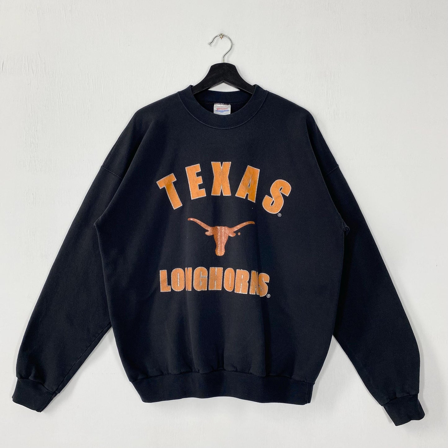 Vintage University Texas Sweatshirt University Texas Crewneck Texas Sweater Pullover Texas Longhorns Print Logo Black XLarge Sweatshirt – Bold Style · Top Pick For Any Outfit