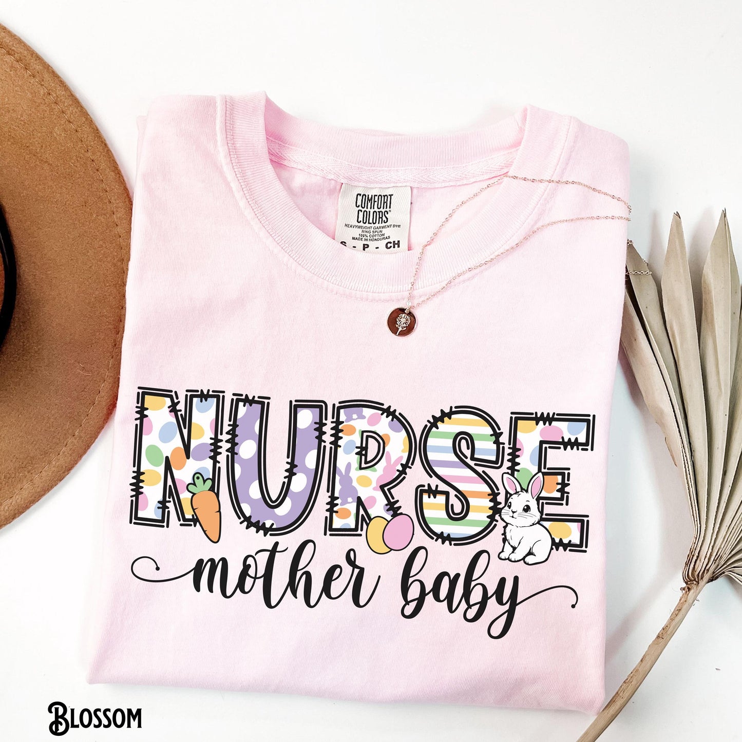 Mother Baby Nurse Easter Shirt MBU Nurse Easter Bunny Labor and Delivery LD RN OB Postpartum Nurse Spring Gift Graphic Tee – Easygoing Wear · Must-Have Style