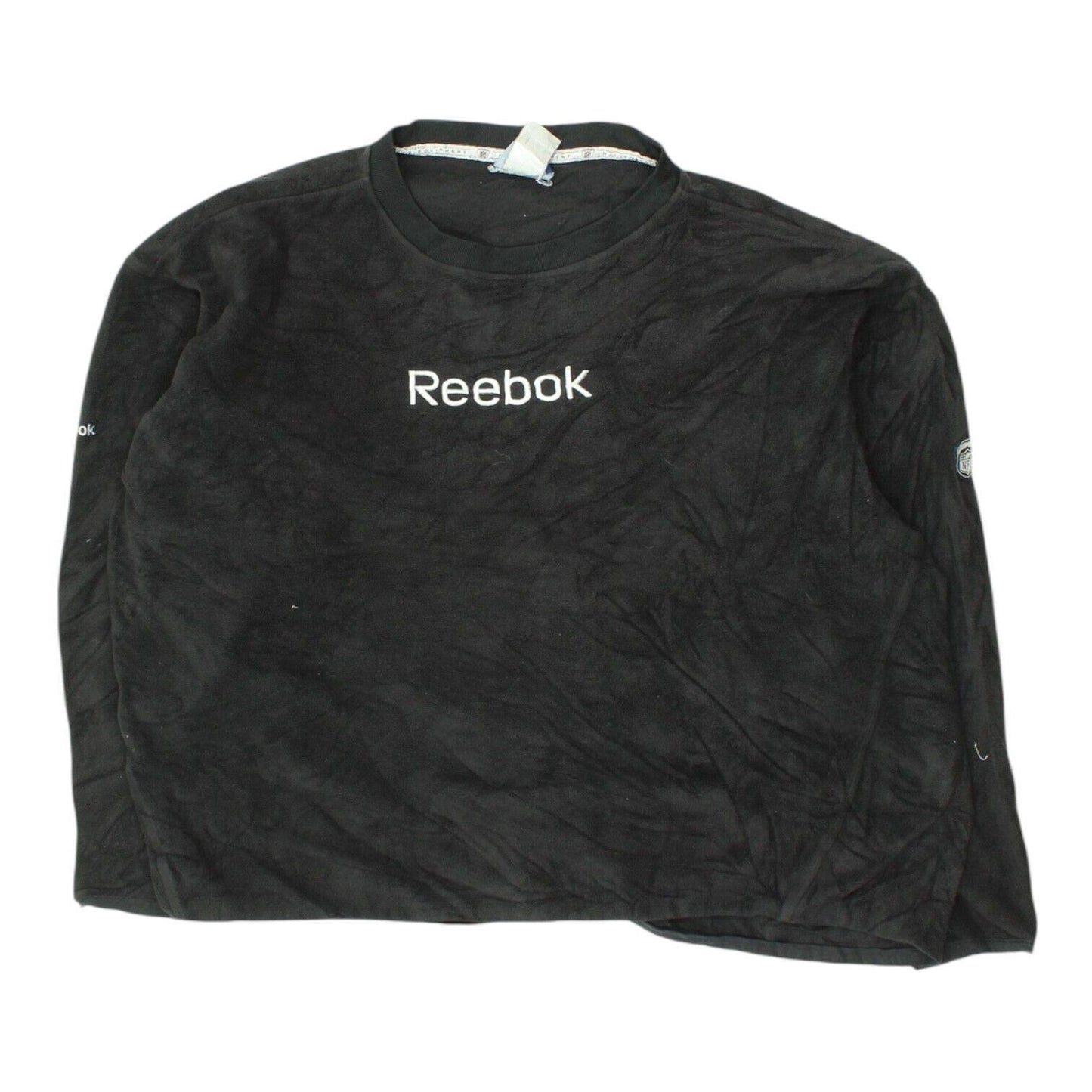Reebok Black Fleece Sweatshirt Vintage Mens Sports Designer Jumper Long Sleeve Sweatshirt – Easygoing Wear · Perfect For Daily Wear