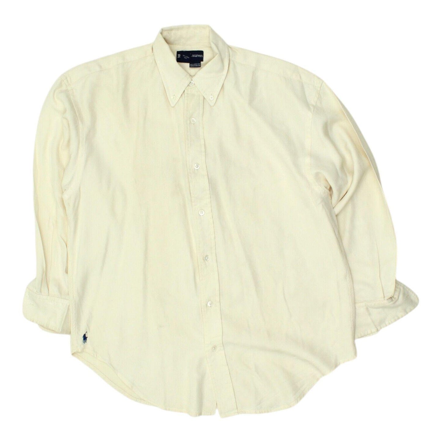 Ralph Lauren Beige Shirt Vintage Womens Button Down Collar Designer Formal Graphic Tee – Premium Graphic · Trending Graphic Apparel