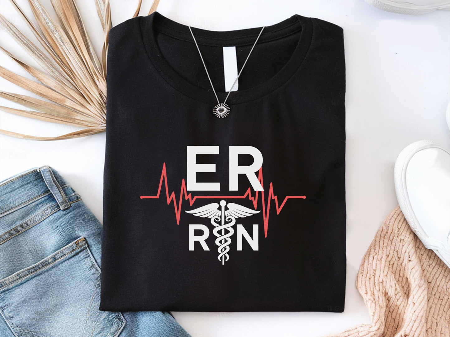 ER Nurse Gift ER Nurse Emergency Department Shirt Emergency Department Shirt Emerg Nurse Shirt Emergency Room Nurse Shirt Gift Graphic Tee – Feel-Good Design · Perfect For Daily Wear