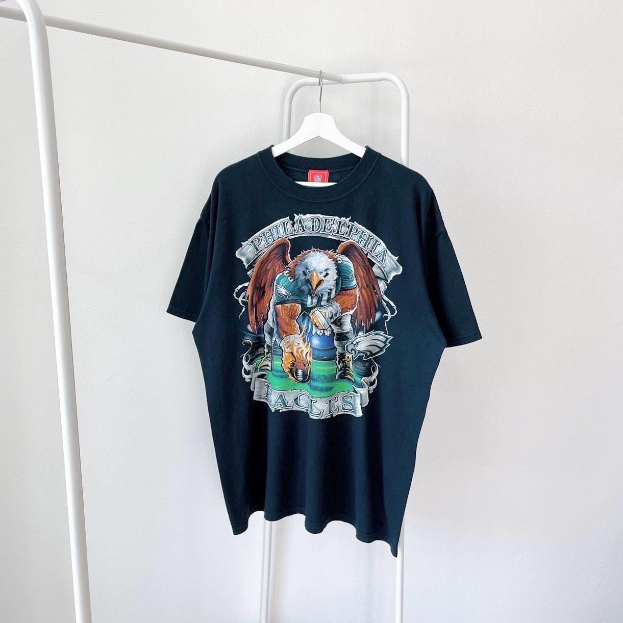 Vintage 00s Philadelphia Eagles football vintage NFL black t shirt XL Graphic Tee – Feel-Good Design · Trending Graphic Apparel