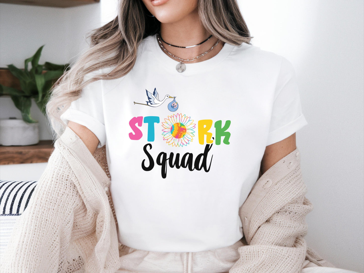 Stork Squad Shirt Labor and Delivery Nursing Shirt Baby Mom Nurse Labor and Delivery Gifts Labor and Delivery Gift Nurse Graphic Tee – Easygoing Wear · Great Gift For Fans