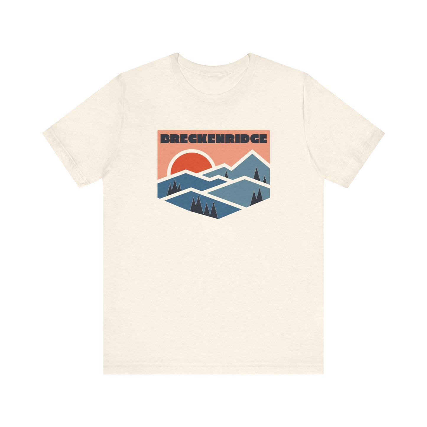 Breckenridge Colorado T Shirt Retro Graphic Tee Graphic Tee – Everyday Comfort · Great Gift For Fans