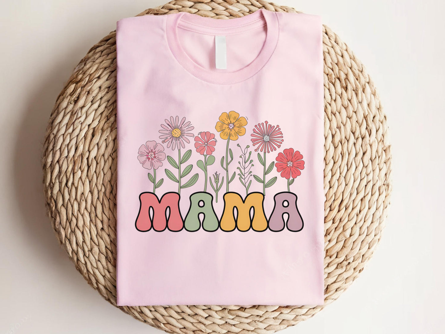Flowered Mama Shirt Floral Mama Shirt For Mothers Day Flowering Shirt Mama Mama Shirt Gift Mom Giftful T Shirt New Mothers Day Shirt Graphic Tee – Fan Favorite · High-Quality Print
