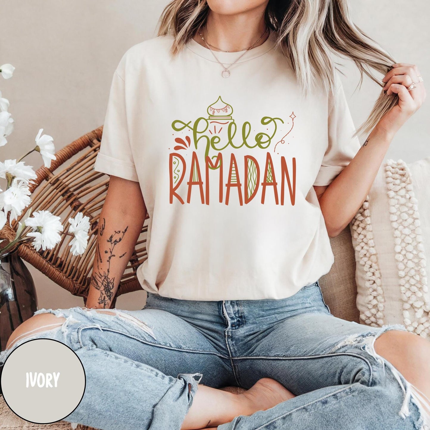 Hello Ramadan Shirts Eid Shirts Ramadan Mubarak Tee Muslim Eid Shirt Muslim Shirt Islamic Shirt Religious Shirt Ramadan Kareem Graphic Tee – Feel-Good Design · Trending Graphic Apparel