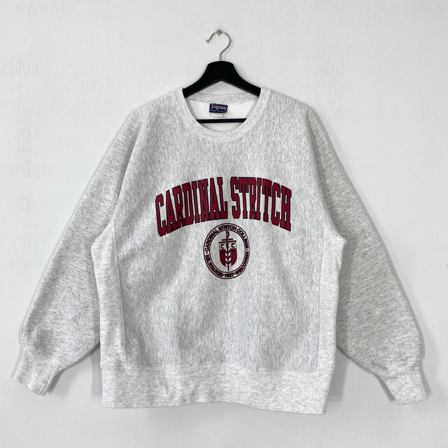 Vintage 90s Cardinal Stritch University Sweatshirt Cardinal Stritch Crewneck Cardinal Sweater Pullover Cardinal Stritch Print Logo Large Sweatshirt – Feel-Good Design · Trending Graphic Apparel