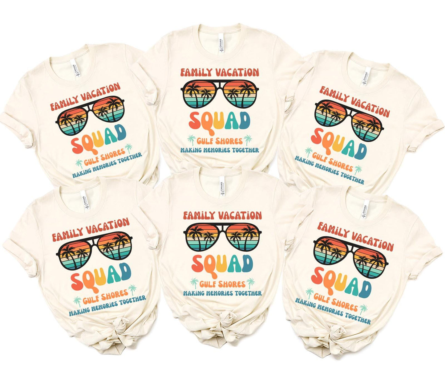 Gulf Shores Shirt Family Vacation Shirts Matching Group Shirts Family Trip Tshirt Family Matching Tee Graphic Tee – Aesthetic Look · Perfect For Daily Wear