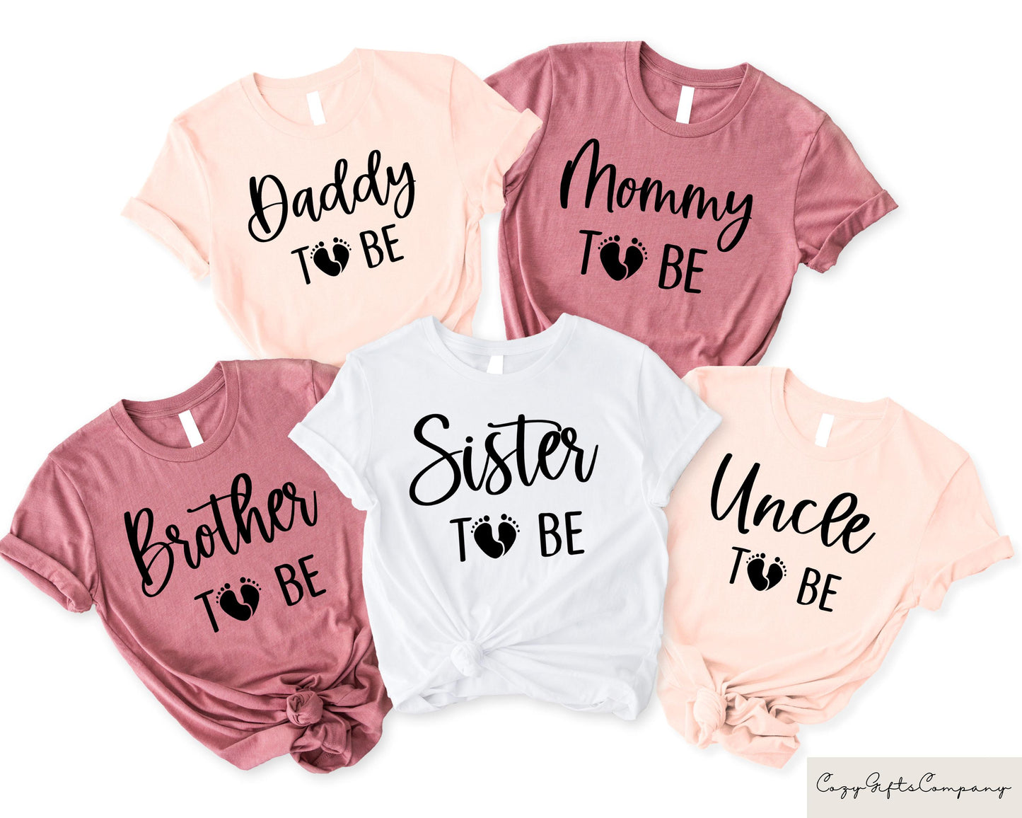 Mommy To Be Daddy To Be T shirt Family Welcoming Baby Shirt Baby Reveal Sweatshirt New Mom Gift Pregnancy Crewneck Baby Shower Tee Sweatshirt – Warm & Stylish · Great Gift For Fans