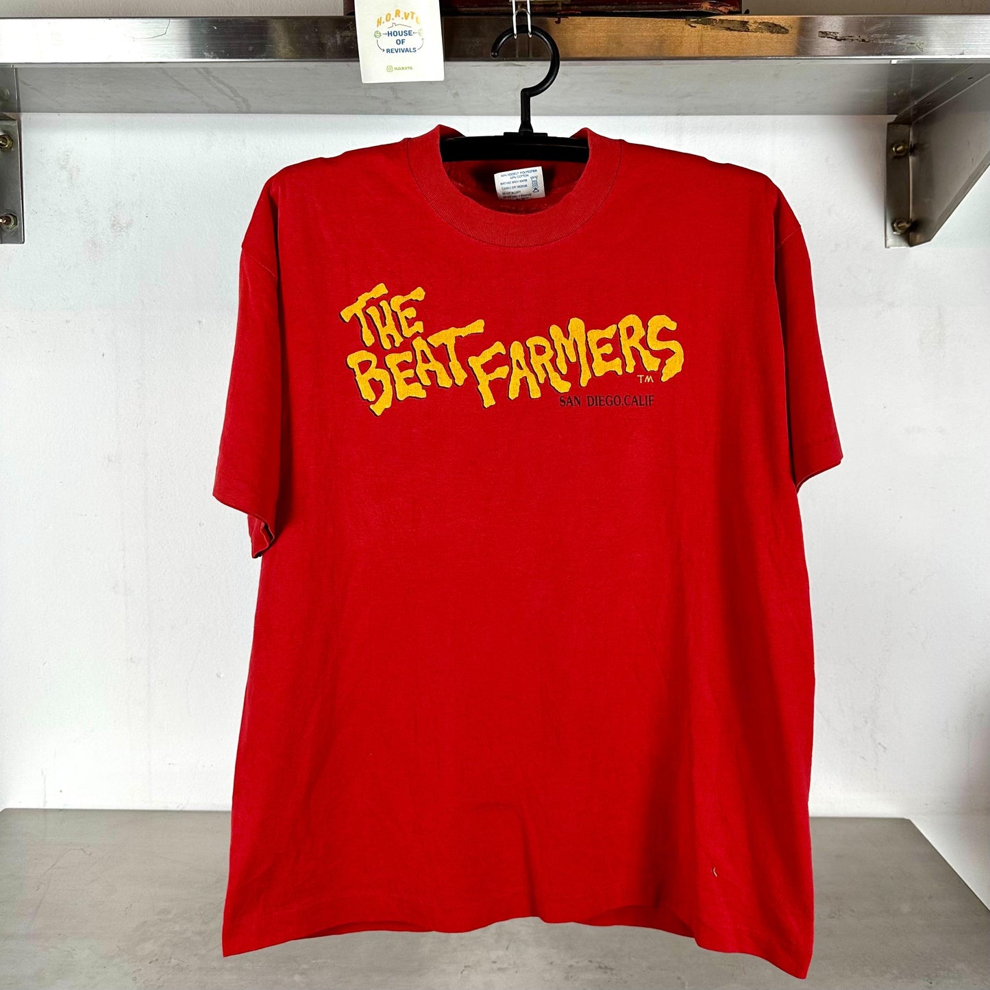 Vintage 80s The Beat Farmers Happy Boy Rock Band single stitch Large T shirt Vintage Band Tshirts Vintage Band Tees Vintage Music Tshirts Graphic Tee – Feel-Good Design · Perfect For Daily Wear