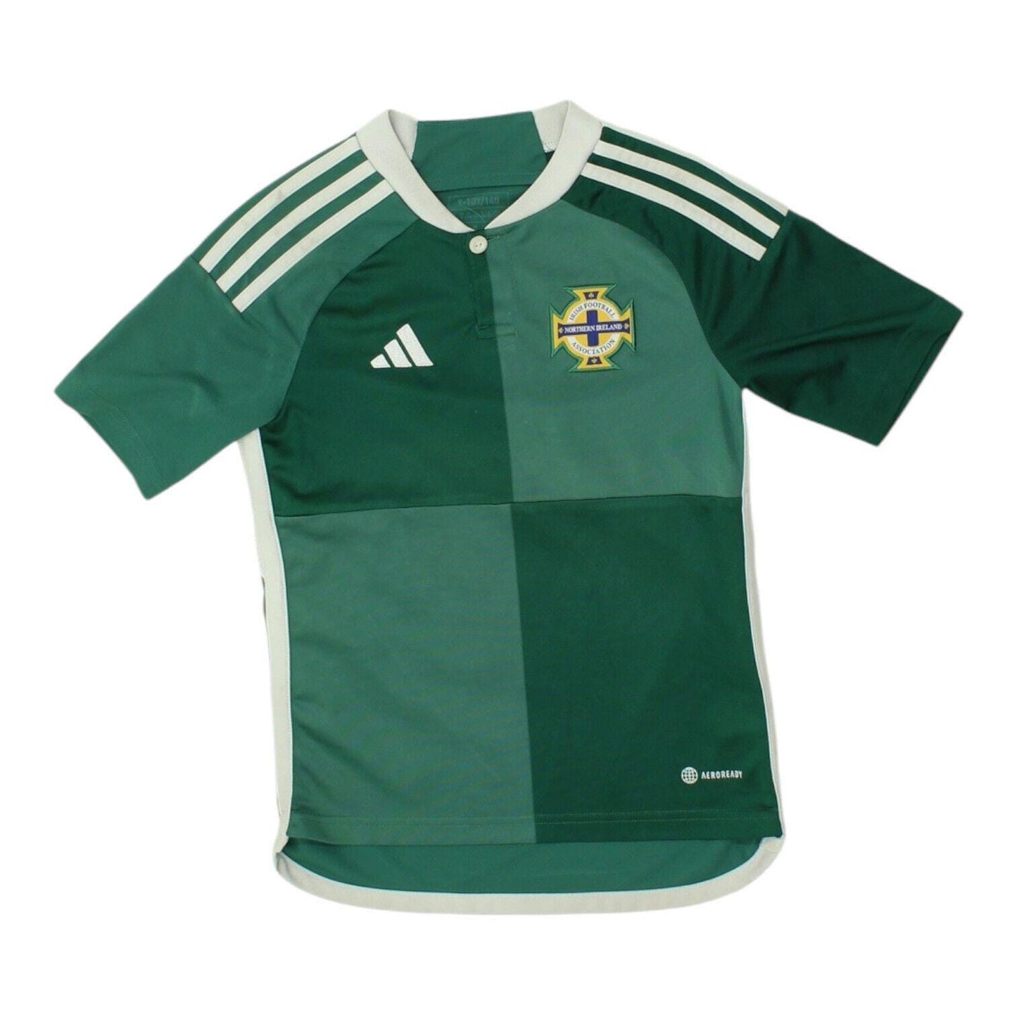 Northern Ireland Home Shirt 202224 Adidas Kids Green Boys Football Sports Graphic Tee – Soft Feel · Must-Have Style
