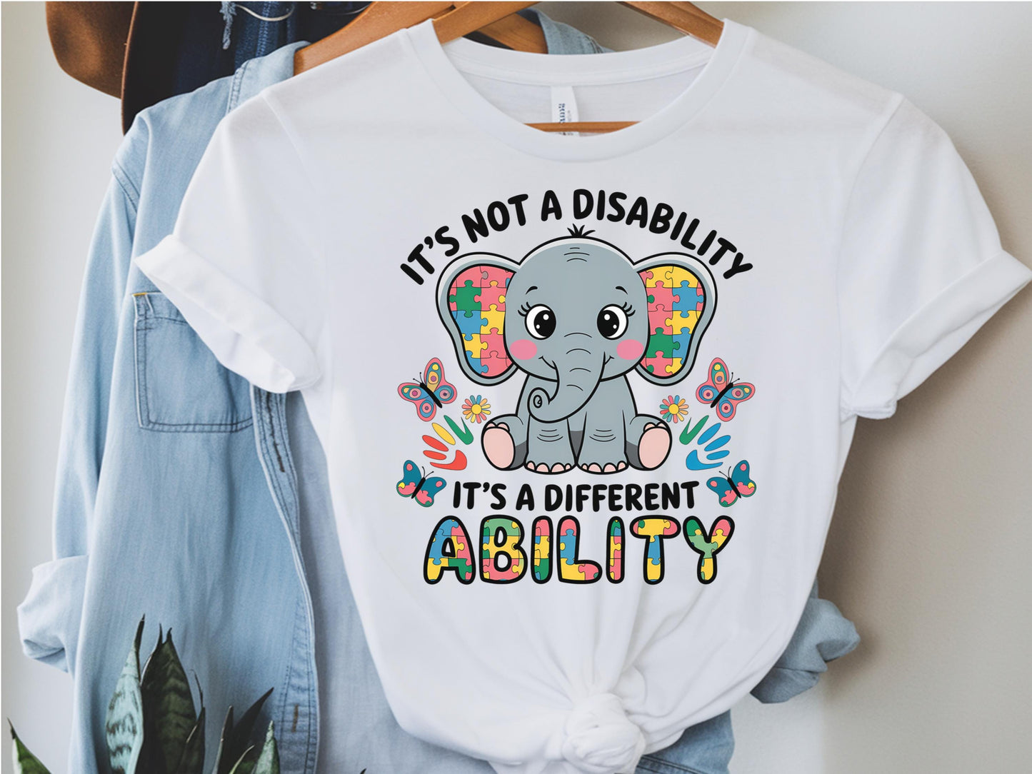 Autism Elephant Shirt Autism Awareness Shirt Autism Support and Awareness Tee Autism Shirt Gifts ADHD Autism Awareness Shirt Graphic Tee – Fan Favorite · High-Quality Print