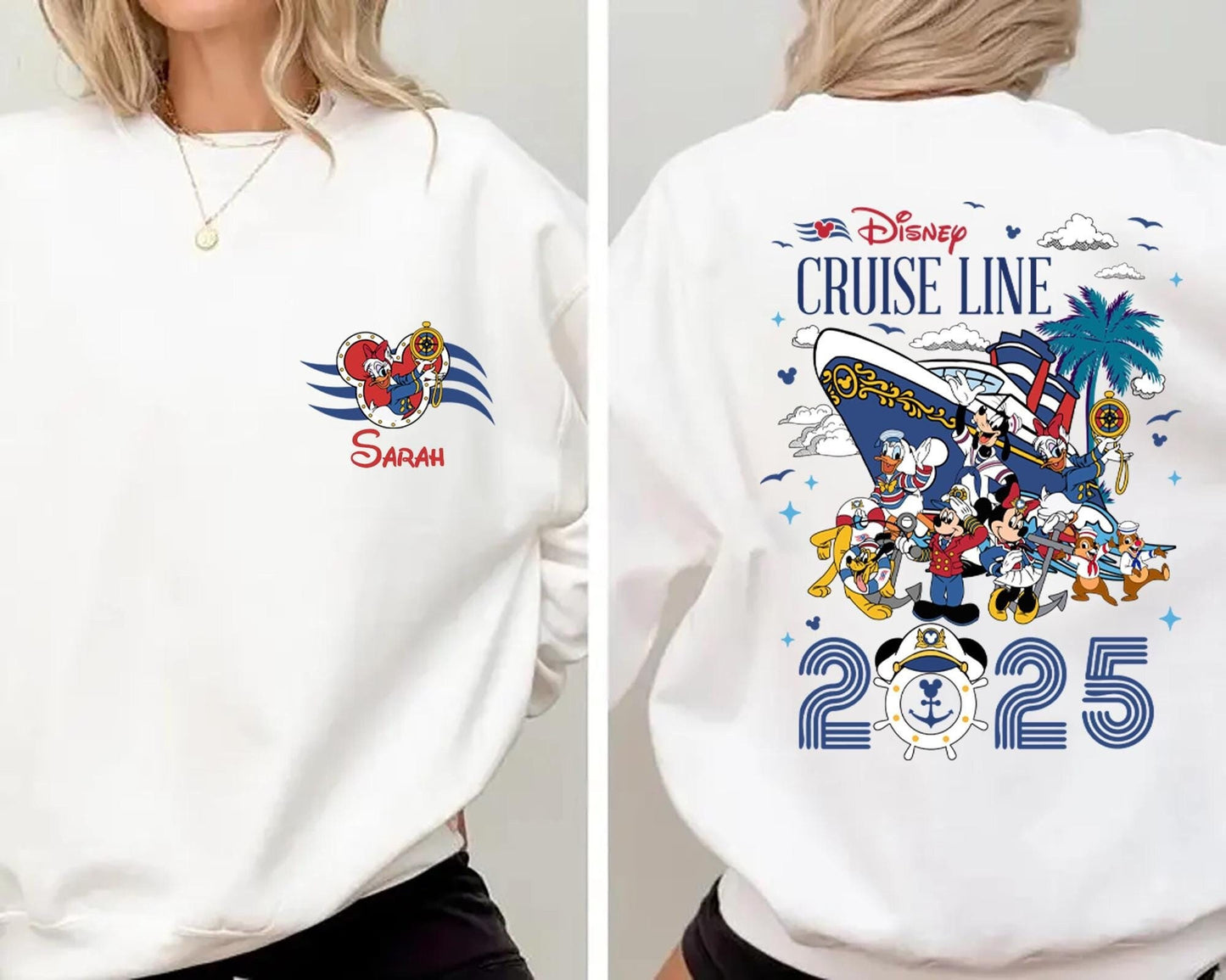 Custom Disney Cruise Line Shirt 2025 Family Matching Cruise Tee Personalized Disney Vacation Shirt Disney Cruise Trip Shirt Disney Gift Graphic Tee – Cozy Vibes · High-Quality Print