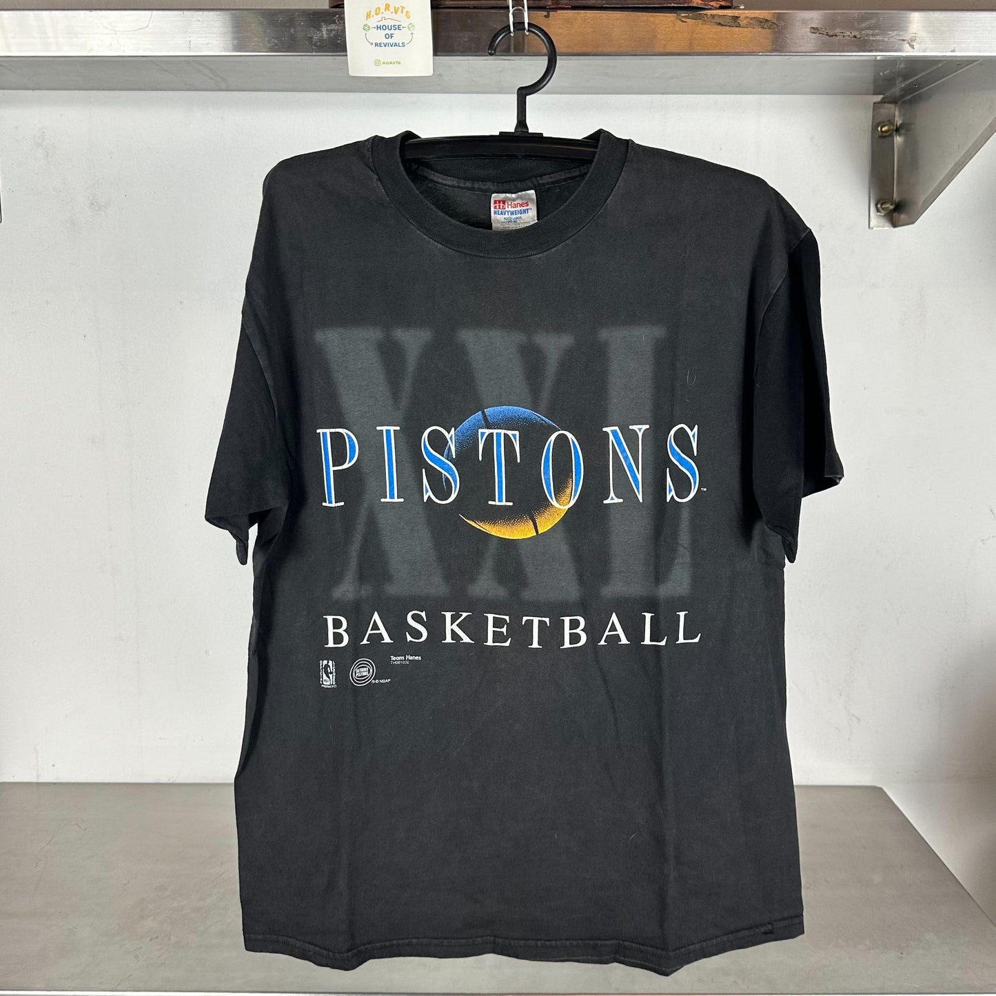 Vintage 90s Detroit Pistons Basketball NBA Large T shirt Vintage Detroit Pistons Tshirts Vintage NBA Tshirts Vintage Sports Tshirts Graphic Tee – Easygoing Wear · Perfect For Daily Wear