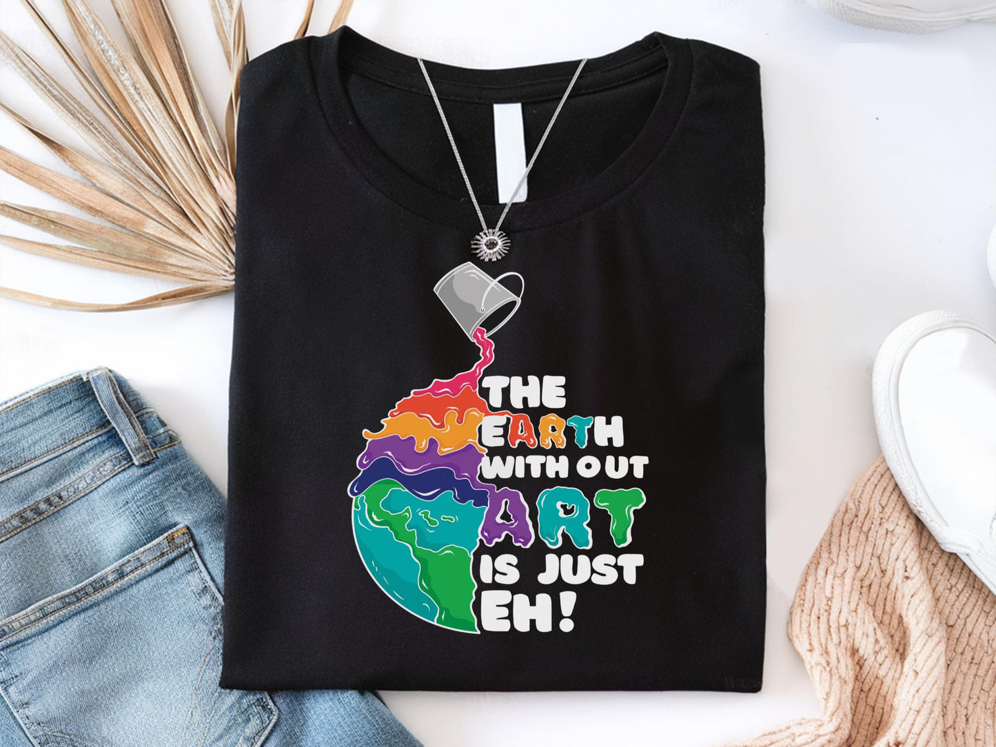 Teacher Gift Artful Art Teacher Gift Art Teacher Shirt Artistic Artist Shirt Art Painter Shirt Artist Gifts Art Lovers Shirt Graphic Tee – Warm & Stylish · Great Gift For Fans