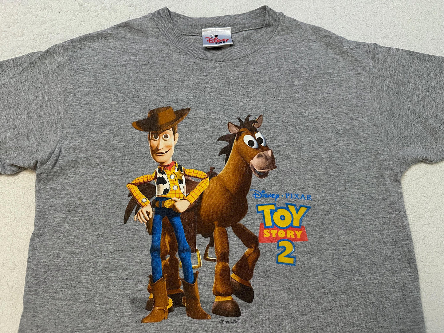Vintage 1990s 90s Toy Story 2 Movie Promo Woody Disney Store T Shirt XS S NEW Graphic Tee – Warm & Stylish · High-Quality Print