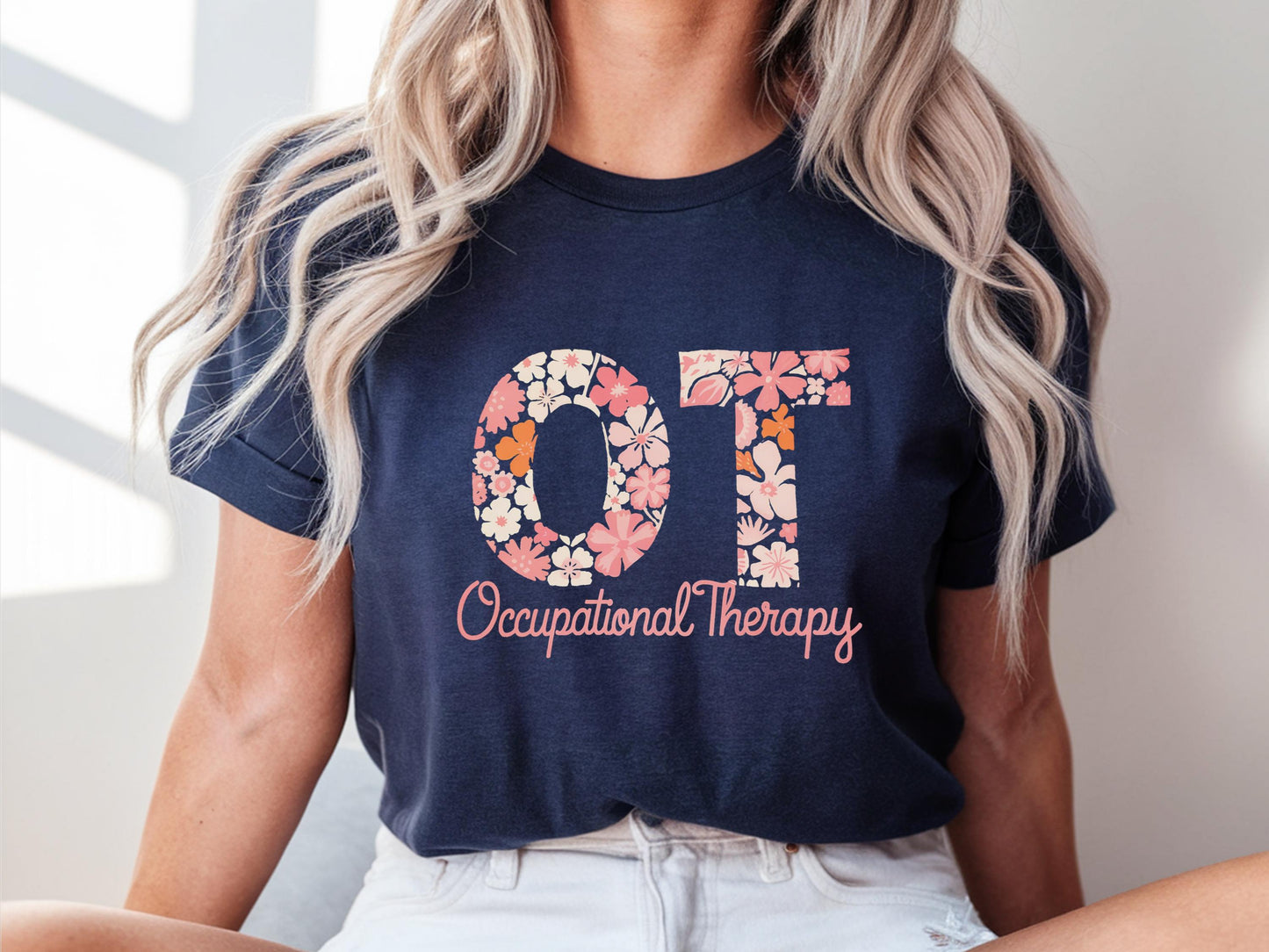 Occupational Therapy Tee Shirt OT Therapist Tshirt Occupational Therapy Shirt Pediatrics TherapistShirt OT Assistant Shirt Graphic Tee – Aesthetic Look · Must-Have Style