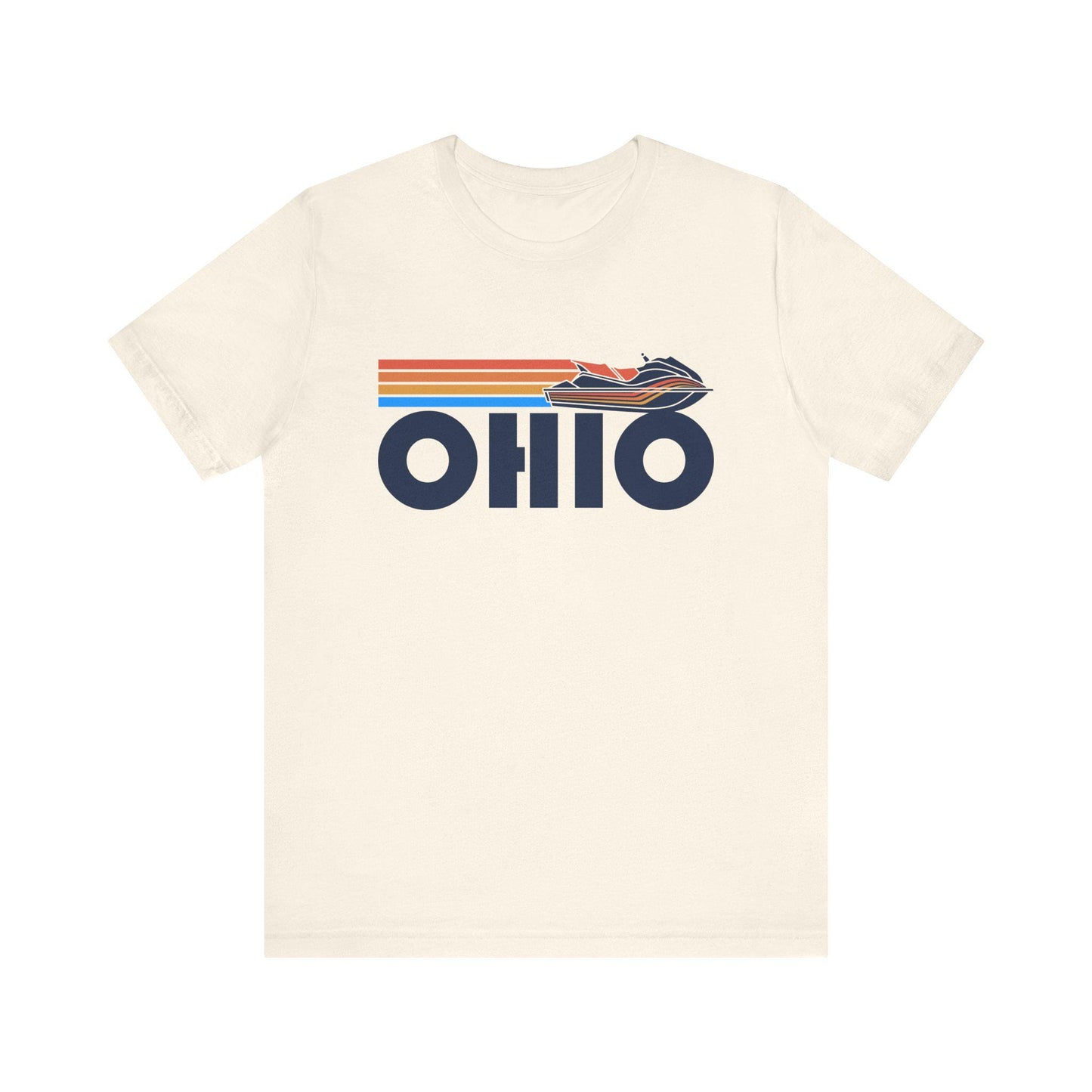 Ohio T Shirt Retro Jetski PWC Graphic Ohio Tee Graphic Tee – Bold Style · Must-Have Style