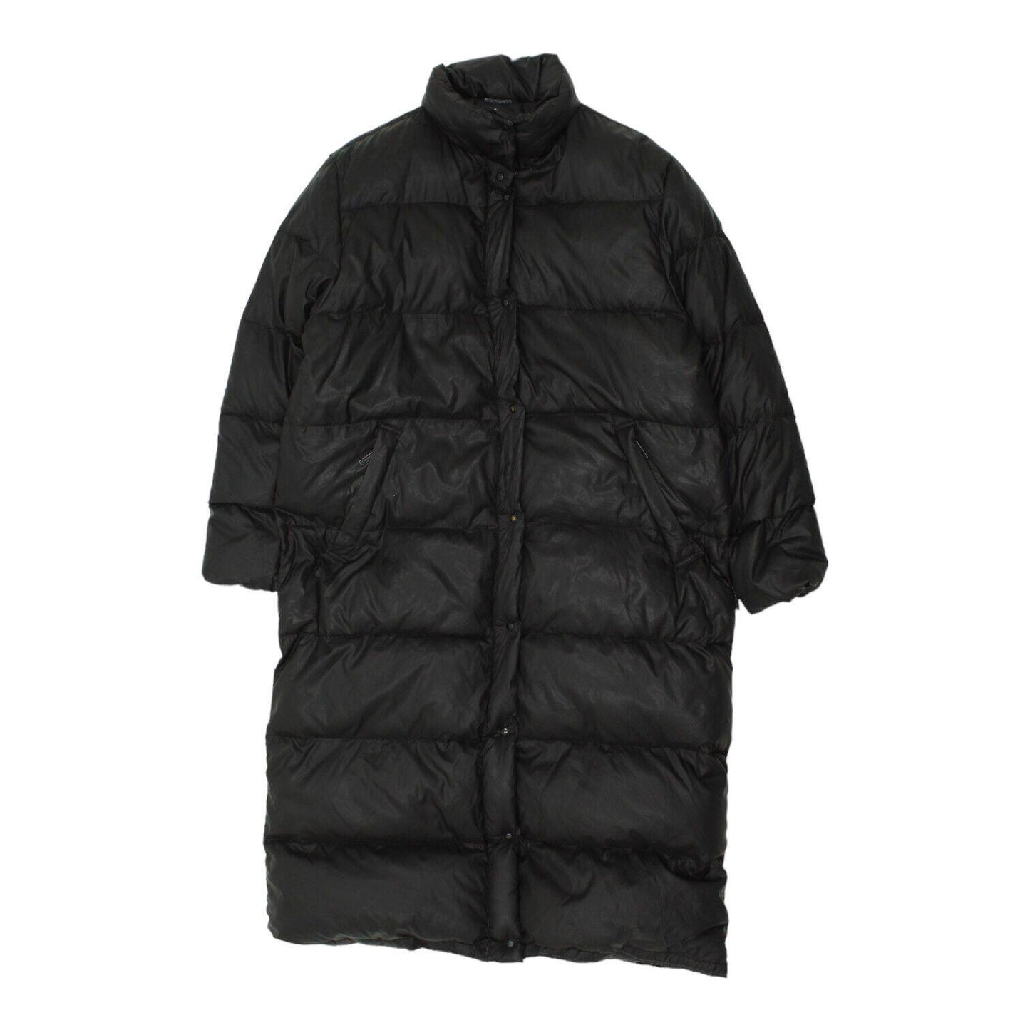 Moncler Womens Long Black Puffer Coat Vintage Designer Winter Overcoat VTG Graphic Tee – Everyday Comfort · High-Quality Print