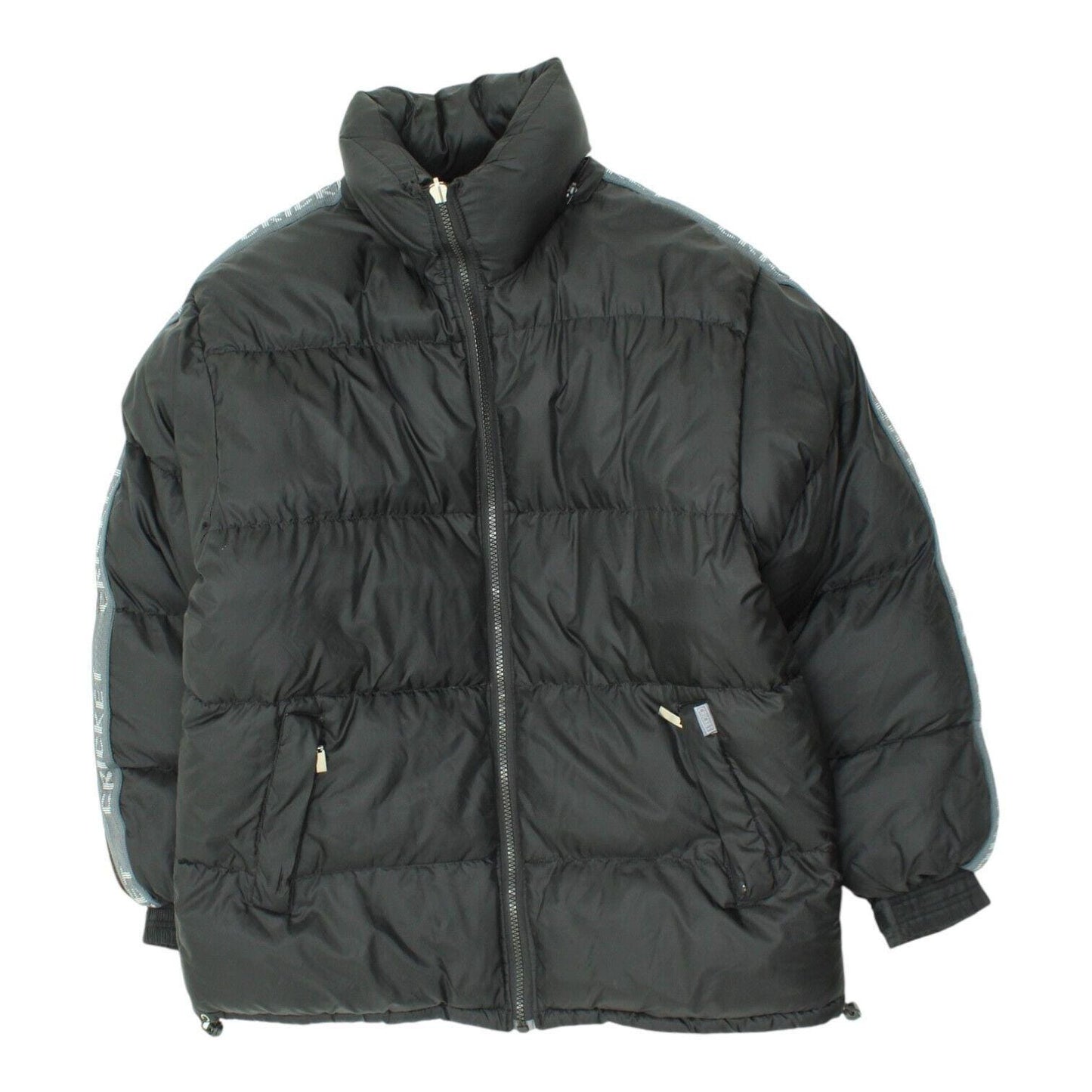 Vintage Mens Puffer Jacket Cricket Black Padded Designer Full Zip Outerwear Graphic Tee – Aesthetic Look · Trending Graphic Apparel