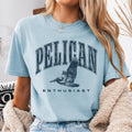Pelican Enthusiast Shirt Bird Lover Tee Nature Lover Gift Ocean Animal Gift Perfect for Outdoor Adventures Graphic Tee – Premium Graphic · Great Gift For Fans
