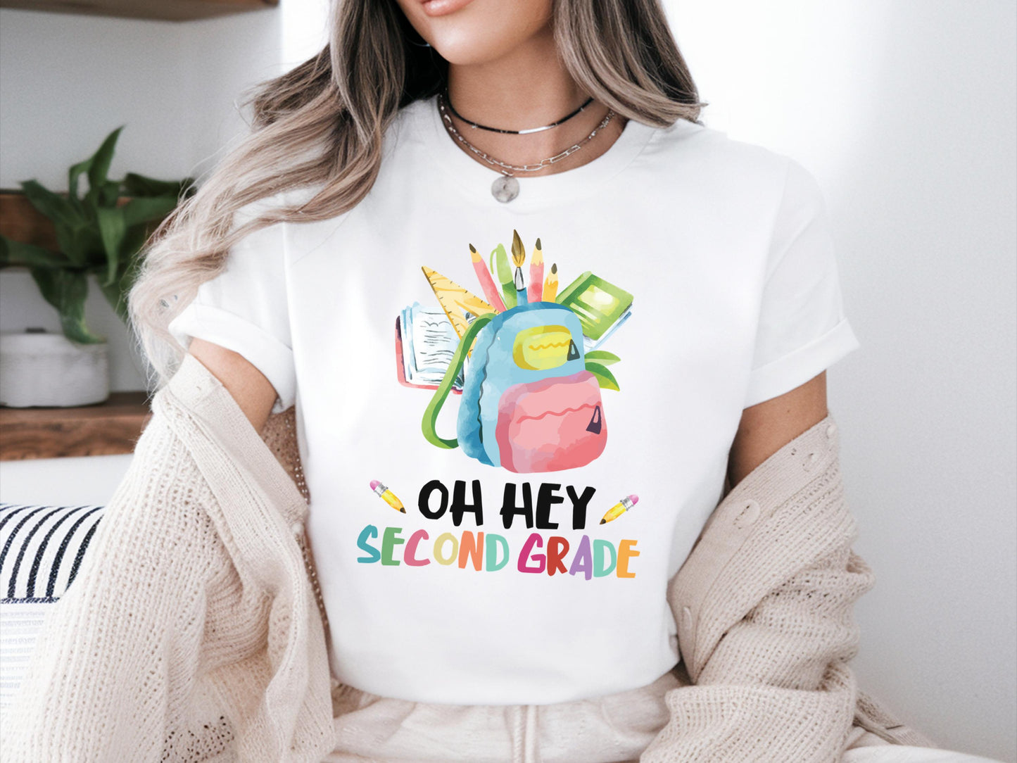 Oh Hey Second Grade Shirt Back To School Shirts Second Grade Second Grade T Shirt Second Grade Teacher Shirt Team 2nd Grade Shirt Gift Graphic Tee – Premium Graphic · High-Quality Print