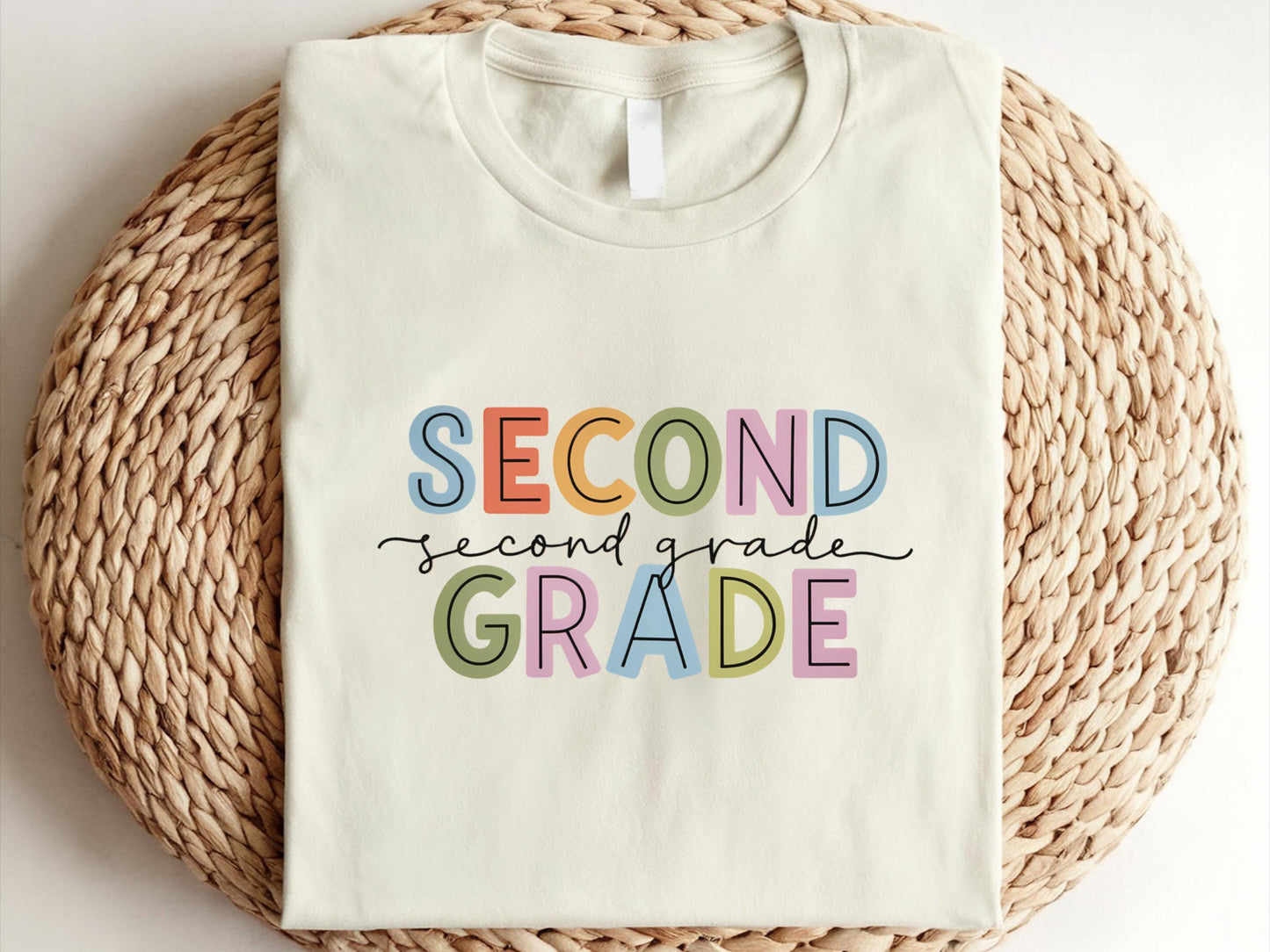 Second Grade Teacher Shirt Team Second Grade T Shirt 2nd Grade Shirt Gift 2nd Grade Teacher Shirt Gifted Back To School Shirts Graphic Tee – Warm & Stylish · High-Quality Print