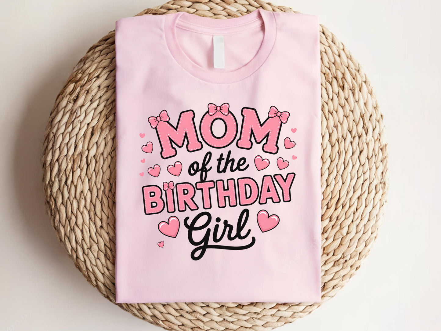 Mom Of The Birthday Girl Shirt Birthday Shirt Gifted For Girls Mom Birthday Girl Shirt Family Birthday Shirts Girl Birthday Girl Shirt Graphic Tee – Everyday Comfort · Must-Have Style