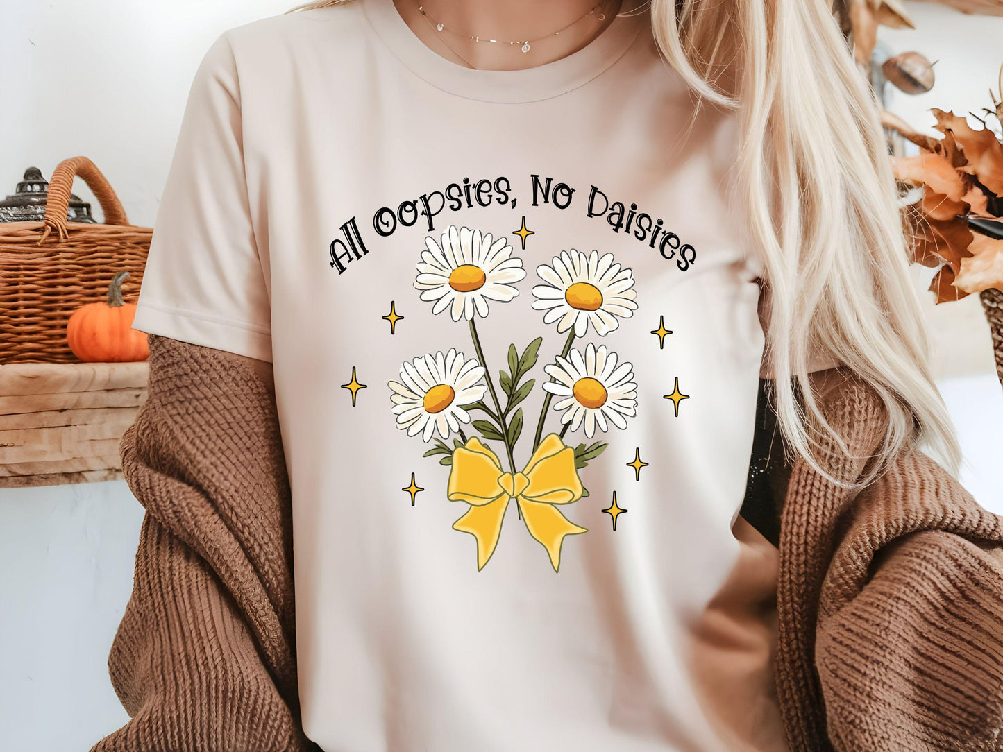 All Oopsies No Daisies Shirt Meme Shirt Mental Health Shirt Funny Saying Shirt Flower Trendy Aesthetic Tee Women Shirt Wildflower Tee Graphic Tee – Bold Style · Trending Graphic Apparel