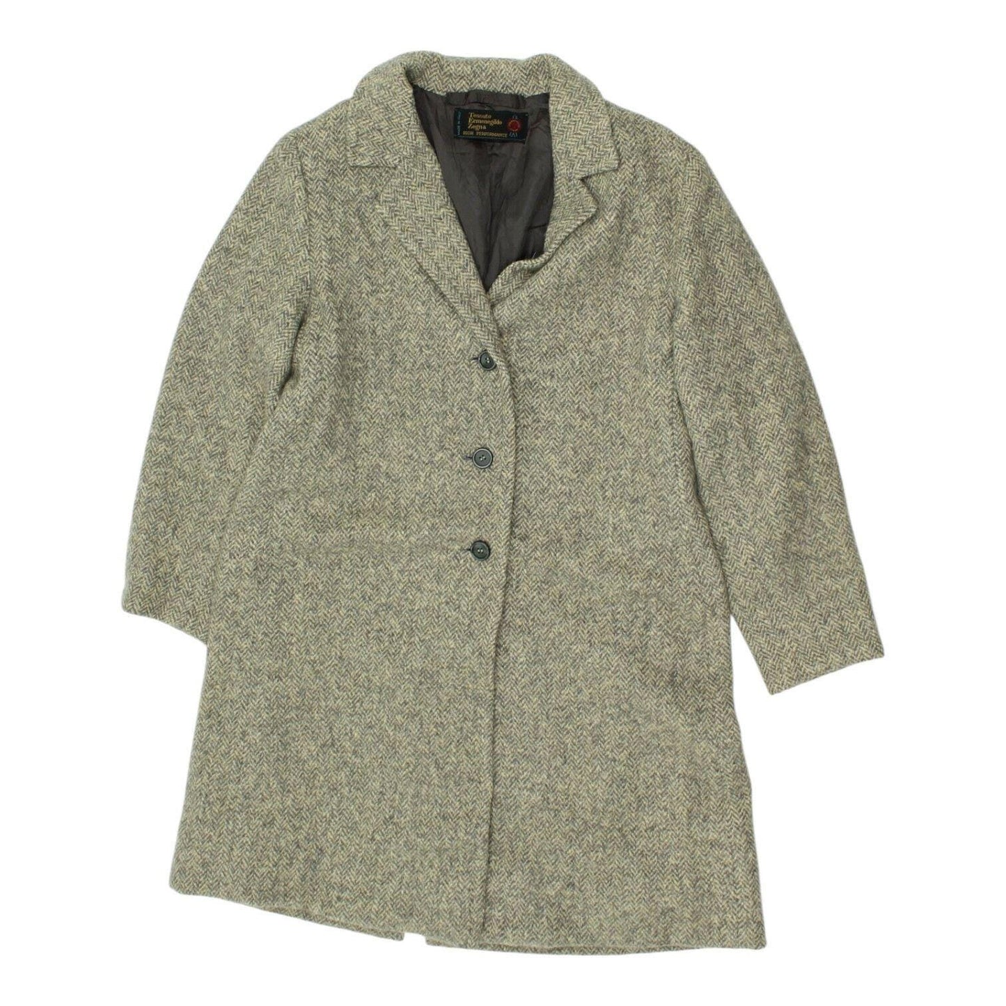 Ermenegildo Zegna Womens Overcoat Vintage Grey Jacket High End Designer Coat Graphic Tee – Everyday Comfort · Great Gift For Fans